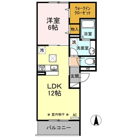 ボンメゾンの物件間取画像